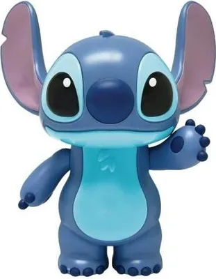 Immagine prodotto di Salvadanaio elettronico Stitch con effetti sonori, 10 melodie, regolatore del volume, 3 banconote Stitch incluse, dai 3 anni in su