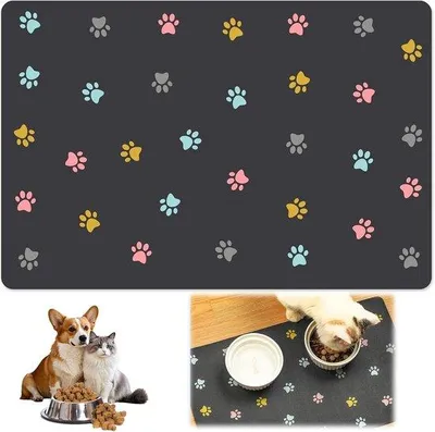 Obrázek produktu pro Absorpční protiskluzová rohož pro domácí mazlíčky z křemeliny (50 x 30 cm)