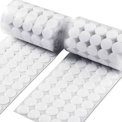 Obrázok produktu pre Solidchoice – 500 kusov samolepiacich háčikov a suchých zipsov