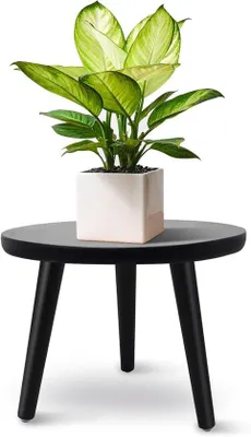 Produktbild von Famanu Pflanzenhocker Minimalistisch - Schwarz, 22 x 28 cm