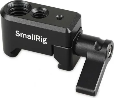 Produktbild von SmallRig 1973, Montageklemme, Schwarz, Aluminium, 1/4, 3/8", China, 110 mm