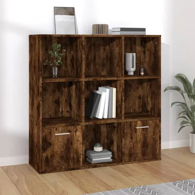 Immagine prodotto di Maison Exclusive - Libreria in rovere affumicato 98x30x98 cm