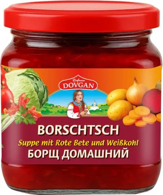 Produktbild von DOVGAN Borschtsch 450g