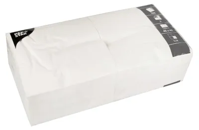Obrázek produktu pro Papstar 14479, Bílá, Hedvábný papír, Jednobarevný, 46 g/m², 400 mm, 400 mm
