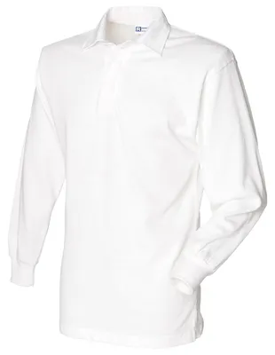 Immagine prodotto di Polo classica da rugby a maniche lunghe Front Row PC2106 (2XL) (Bianco)