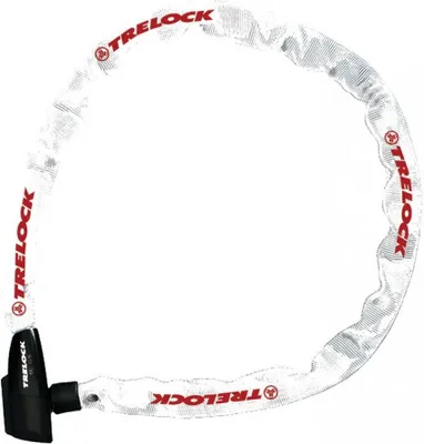 Produktbild von Trelock Kettenschloss 110 cm D 4 mm BC 115/110/4 weiß ohne Halter