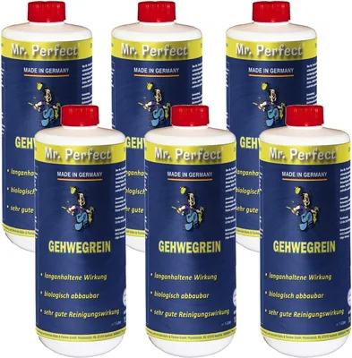 Produktbild von Mr. Perfect Gehwegrein Wegereiniger 6x1L Pflastersteinreiniger Hofreiniger