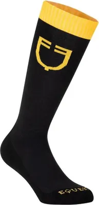 Image de Chaussettes longues Equestro Deocell pour femmes Noir EU 39-42 Femmes Noir EU 39-42