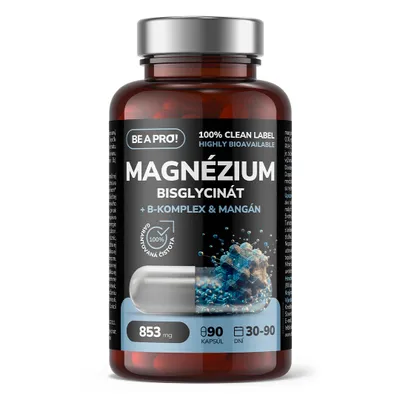 Obrázok produktu pre Be A Pro! Magnézium Bisglycinát + B-Komplex & Mangán