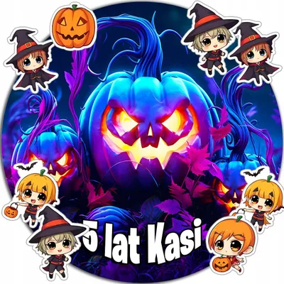 Immagine prodotto di Decorazione Per Torta 20 Cm – Decorazione Per Compleanno Di Halloween + Nome 15 Cm 18 Cm