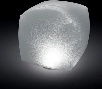 Produktbild von INTEX 28694 Aufblasbarer LED-Würfel 23x23x22cm
