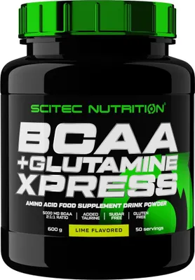 Image de BCAA - Scitec Nutrition - BCAA + GLUTAMINE XPRESS (600gr) - Saveur Lime