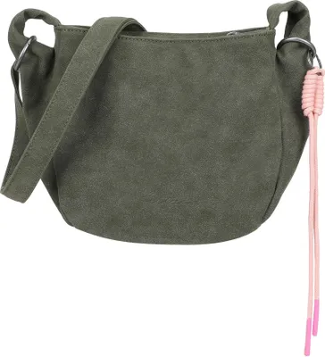 Produktbild von Fritzi aus Preußen Umhängetasche Sue02 Suede Jacky Crossbody Soft Dark Olive olivgrün