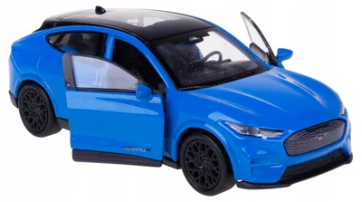 Produktbild von Welly Ford Mustang Mach-E GT Modellauto 1:34-39 Blau