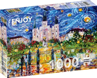 Produktbild von ENJOY Puzzle Jackson Square, New Orleans 1000 Teile