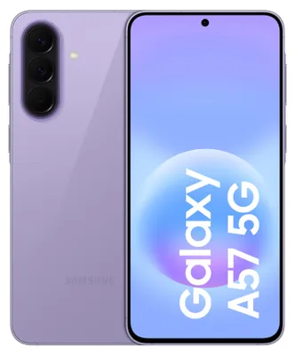 Produktbild von Samsung Galaxy A57 5G, 17 cm (6.7"), 8 GB, 128 GB, 50 MP, Android 16.0, Lila