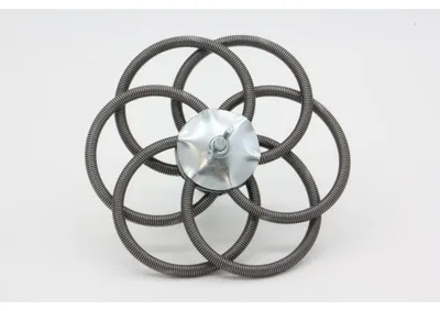 Produktbild von Federbürste - verstellbar - Stahl - 120-220 mm