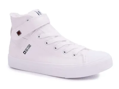 Imagen del producto de Zapatillas de tenis de cuero con aislamiento térmico, marca BIG STAR, modelo V274541FW, color blanco, talla 40