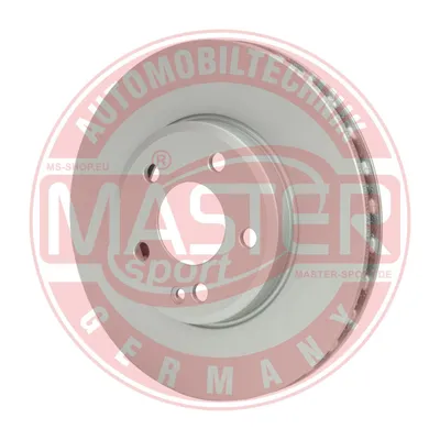 Produktbild von MS 24012802761-PCS-MS Bremsscheibe (1x Stück) Vorderachse für MERCEDES-BENZ B-Klasse Sports Tourer (W246, W242)