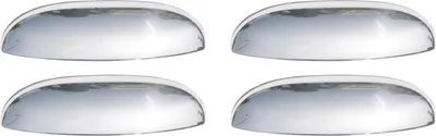 Produktbild von Türgriff Blende Türgriffkappen für Fiat Palio 1996-2000 4Tür Edelstahl Silber 4x