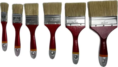Zdjęcie produktu dla 36 szt. zestaw profesjonalnych pędzli do glazury 25/38/38/50/63/63/75/100 mm każdy 6 pędzli do malowania Pędzle