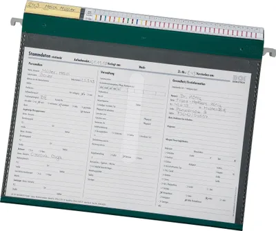 Produktbild von BOI Hängemappe 9108-02078 4Ringe gn