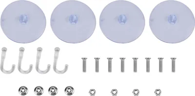 Produktbild von Schwarzes DIY-Set mit Acrylplatte und geneigten Gehäusen als Ersatz für Arcade-Spiel