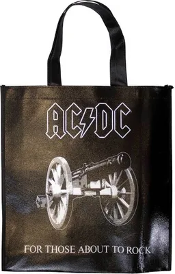 Image de AC/DC About to Rock Sac à bandoulière Noir