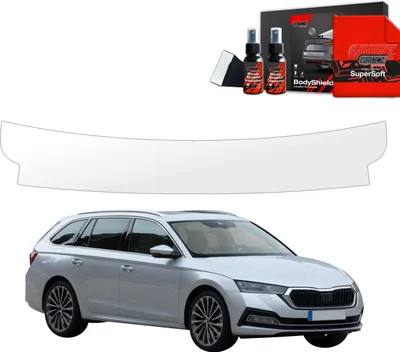 Obrázok produktu pre Ochranná fólia Grizz Protector na zadný nárazník – Škoda Octavia 4 kombi (2019–2024)