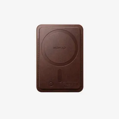 Immagine prodotto di Portafoglio Nomad in pelle Horween con MagSafe e Find My in marrone