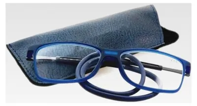 Produktbild von Lesebrille - bruchsichere Polycarbonatgläser - Sehstärke +1,0-2,5 - individuell verstellbare Bügellänge – leichtes Modell mit 25 g
