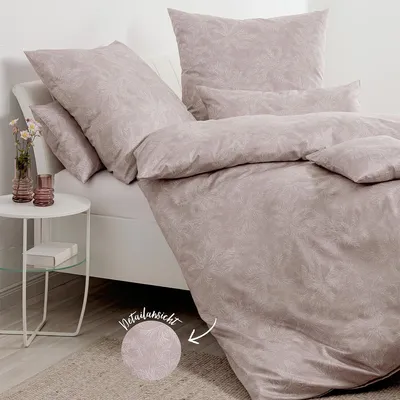 Produktbild von Janine Mako-Satin Bettwäsche Milano 45141-05 beere 135x200 cm + 80x80 cm