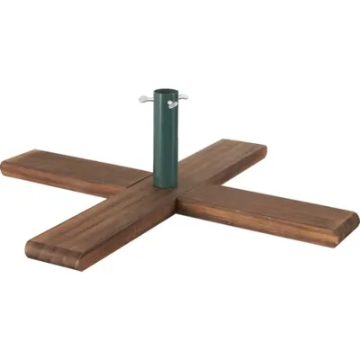 Produktbild von Star Trading Christbaumständer "Granig", Braun, Holzfuß