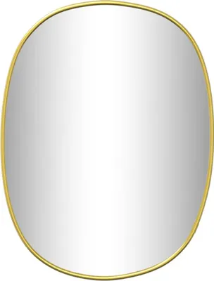 Obrázok produktu pre vidaXL Nástenné zrkadlo Golden 40x30 cm