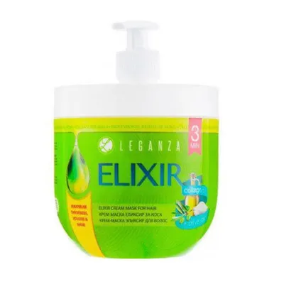 Obrázok produktu pre Leganza Elixír maska na vlasy s kolagénom a olivovým olejom 1000 ml