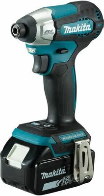 Immagine prodotto di Makita DTD 157 RFJ 18 V 140 Nm 1/4'' avvitatore a impulsi senza spazzole + 2x batteria 3,0 Ah + caricabatterie + Makpac