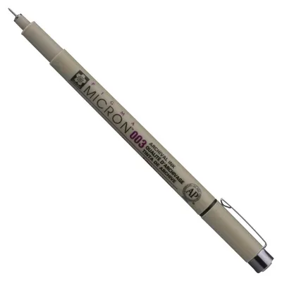 Produktbild von Sakura Pigma Micron Tuschestift 003 0,15 mm - Schwarz