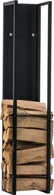 Produktbild von CLP Kaminholzständer Spark schwarz-matt 100 cm