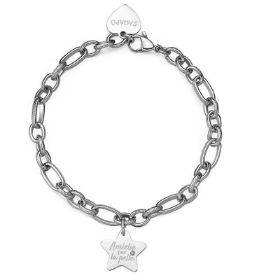 Produktbild von Armbanden   Mit Anhängern Charms Sagapò Silber   Kollektion  - frau