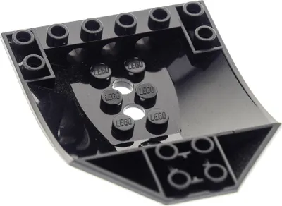 Produktbild von 1x Lego Cockpit 8x6x2 schwarz gewölbt Batman Mars Mission 4161188 41761 42021