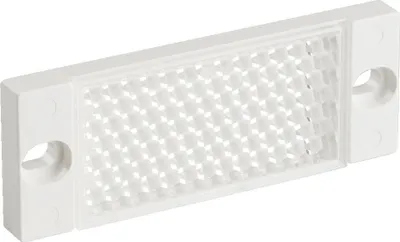 Produktbild von Reflektor PL30A 1002314, rechteckig, 82x30 mm, anschraubbar, 2 Befestigungslöcher