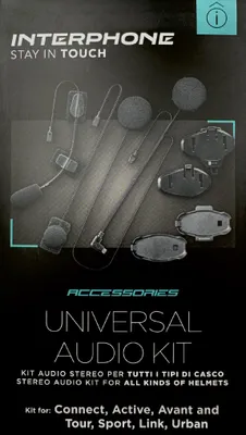 Obrázek produktu pro Interphone náhradní HD audiokit s plochým mikrofonem pro Tour, Active, Connect