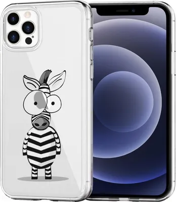 Produktbild von Motiv TPU Cover für Apple iPhone 12 / 12 Pro Hülle Silikon Case mit Muster Handy Schutzhülle