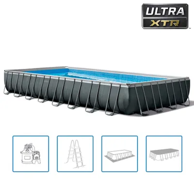 Produktbild von Intex Swimmingpool-Set Ultra XTR Frame Rechteckig 975 x 488 x 132 cm