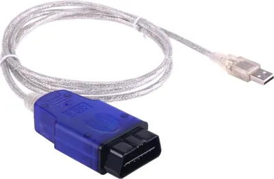 Immagine prodotto di Cavo diagnostico USB 2.0 KKL VAG-COM per VW / Audi 409.1 (blu)