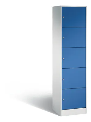 Produktbild von C+P Schließfachschrank Vesto, H1950xB460xT480mm, 7035/5010