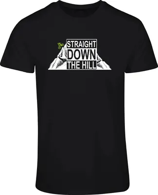 Imagen del producto de Camiseta para hombre con diseño de bicicleta de montaña