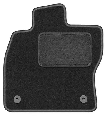 Image de Tapis conducteur en moquette pour Seat Tarraco 2018- (7 places) – 1 pièce, gris graphite, sur mesure – Wielganizator LUX – version W0983