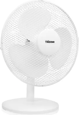 Obrázek produktu pro Tristar VE-5724, Domácí vrtulový ventilátor, Bílá, Tabulka, Plast, 48,43 dB, 1 m³