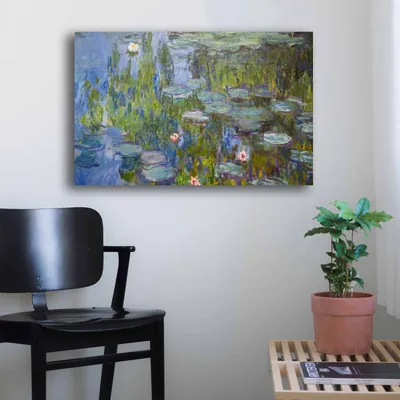 Image de Wallity, 4570MONET016- CLD1116, Coloré, tableaux sur toile, 45 x 70 cm, 100% toile